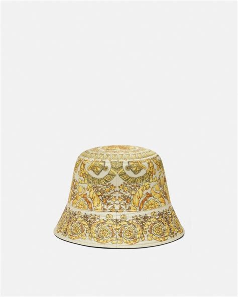 versace rainbow bucket hat|versace beanie.